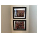 2PC FRAMED WALL ART