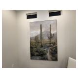 LARGE FRAMED WALL CANVAS