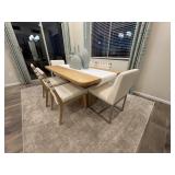 7PC DINING TABLE & CHAIRS
