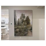 LARGE FRAMED WALL CANVAS