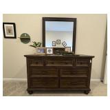 2PC DRESSER & MIRROR