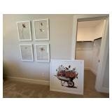 5PC FRAMED PRINTS