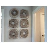 6PC WALL DECOR