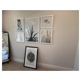 6PC FRAMED PRINTS