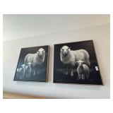 2PC FRAMED CANVASES