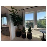 3PC FAUX PLANTS