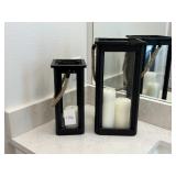 2PC CANDLE HOLDERS