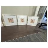 3PC FRAMED ART