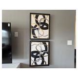 4PC FRAMED CANVASES