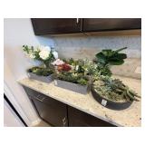 11PC FAUX PLANTS