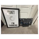 4PC FRAMED ART