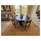 6PC DINING TABLE & CHAIRS