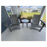 3PC OUTDOOR PATIO SET