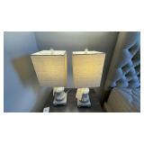 2PC TABLE LAMPS