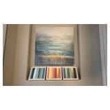 5PC ASSORTED WALL ART