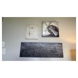 13PC ASSORTED WALL ART