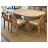 7PC DINING TABLE AND CHAIRS