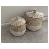 2PC STORAGE BASKETS