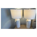 2PC TABLE LAMPS