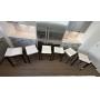 6PC COUNTER STOOLS