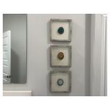 3PC FRAMED ART