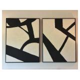 2PC FRAMED CANVASES