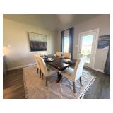 7PC DINING TABLE & CHAIRS