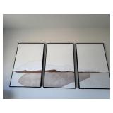 3PC FRAMED CANVASES