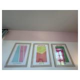 3PC FRAMED PRINTS