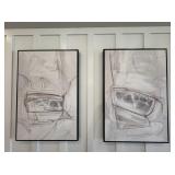 2PC FRAMED CANVAS