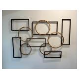 2PC METAL WALL ART