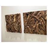 2PC WALL ART