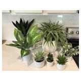 11PC FAUX GREENERY