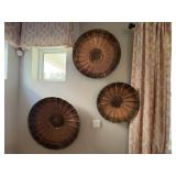 3PC METAL WALL ART