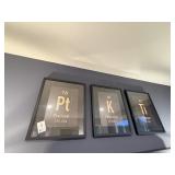 3PC FRAMED PRINTS