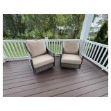 2PC PATIO CHAIRS