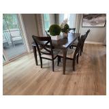 6PC DINING TABLE & CHAIRS