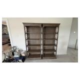 2PC SHELVING UNITS