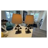 2PC TABLE LAMPS
