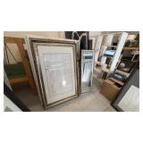 2PC ASSORTED WALL ART