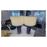 2PC TABLE LAMPS