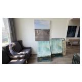 3PC ASSORTED CANVAS PRINTS