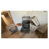 ASSORTED STORAGE ITEMS