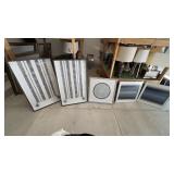 5PC ASSORTED FRAMED WALL ART
