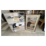 2PC ASSORTED FRAMED PRINTS
