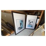 2PC LARGE FRAMED PRINTS