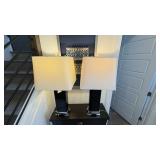 2PC TABLE LAMPS