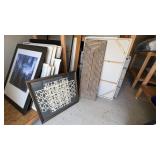 2PC LARGE ASSORTED WALL ART