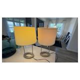 2PC TABLE LAMPS