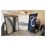3PC EXTRA LARGE WALL ART